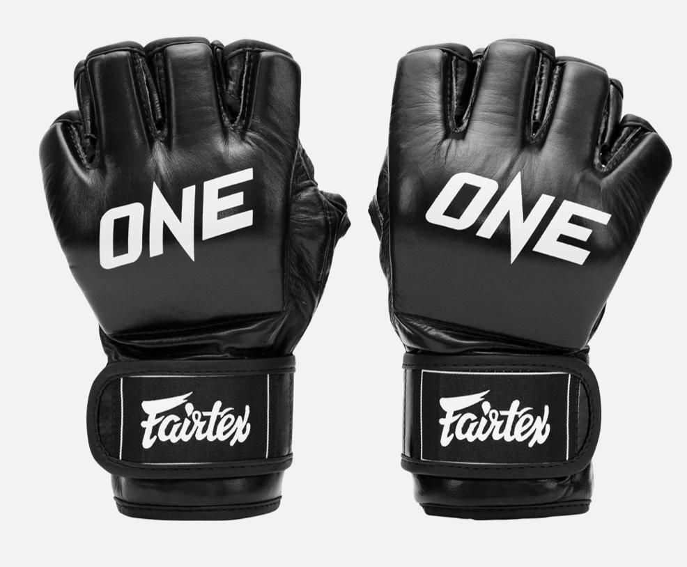 ONE x Fairtex MMA Gloves (Black) - Customer Photo From Lynnette Tan