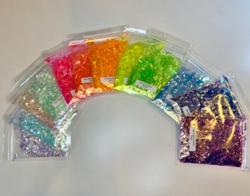 Lrisy High Brightness Glitter Set 12 Colors (Total 120g) - Customer Photo From Annalina Horn