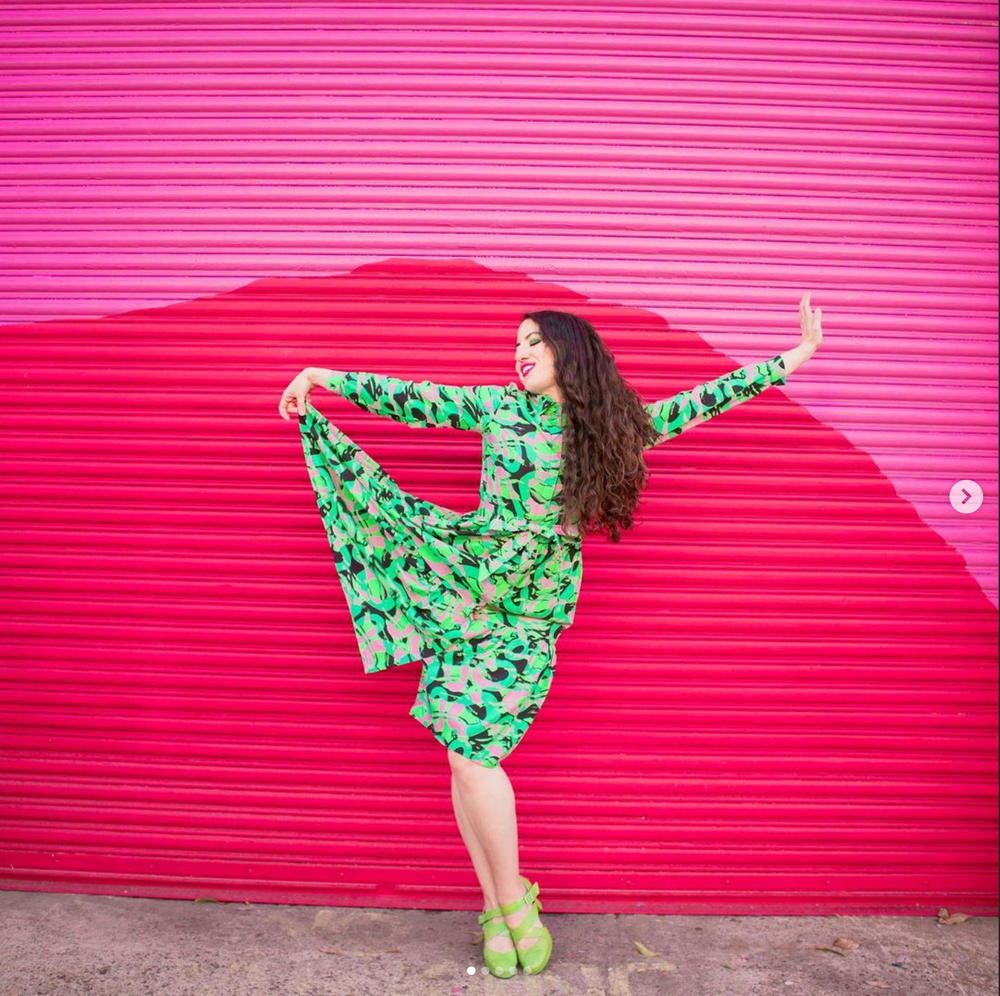 Phoebe Tier Dress - Customer Photo From Anahi Sanz