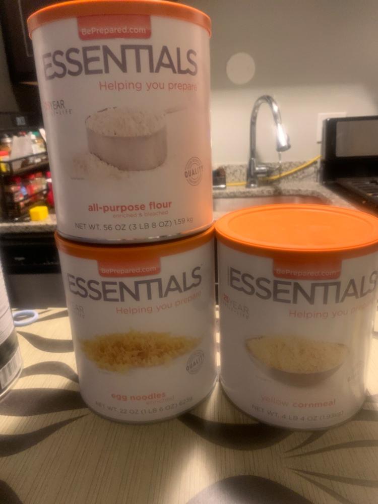 Emergency Essentials® White Flour Large #10 Can - Customer Photo From sonja crutcher
