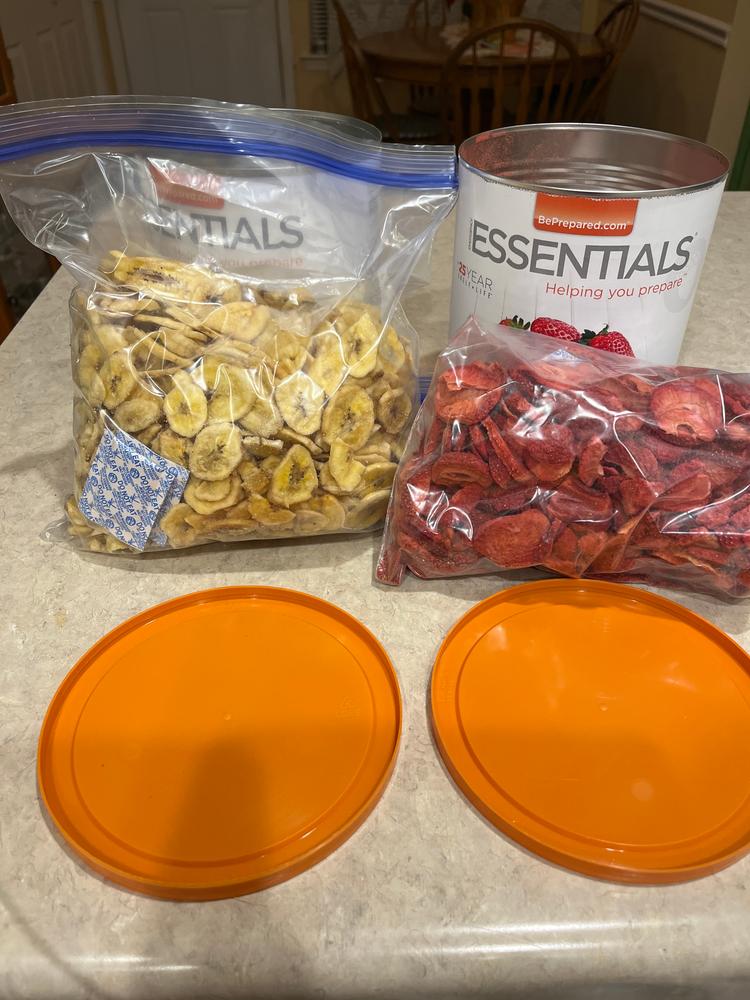 Emergency Essentials® Freeze-Dried Strawberry Slices Large #10 Can - Customer Photo From S O’Neal 