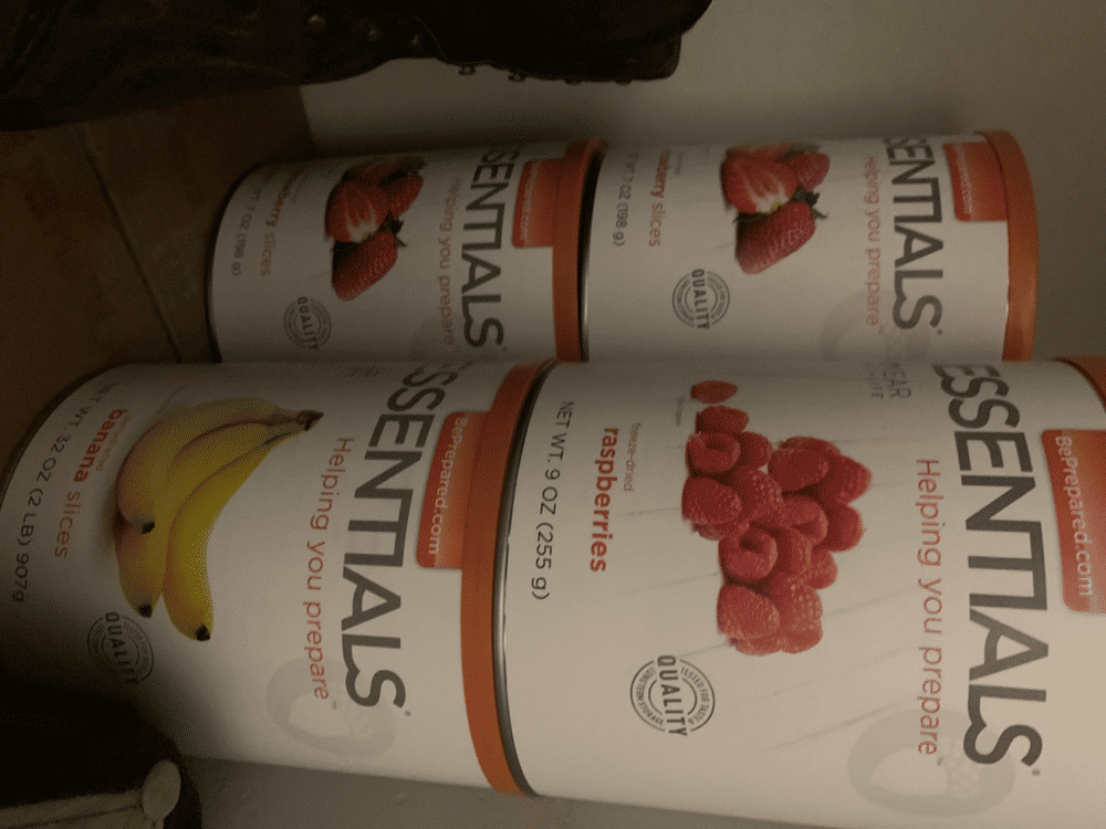 Emergency Essentials® Freeze-Dried Strawberry Slices Large #10 Can - Customer Photo From Bryan Brackenridge