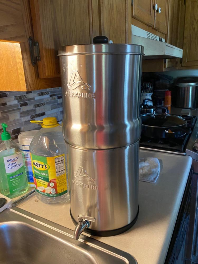 1-Month (30-Day) Emergency Food & Water Filtration Kit - Emergency Essentials - Customer Photo From Paula Agosta
