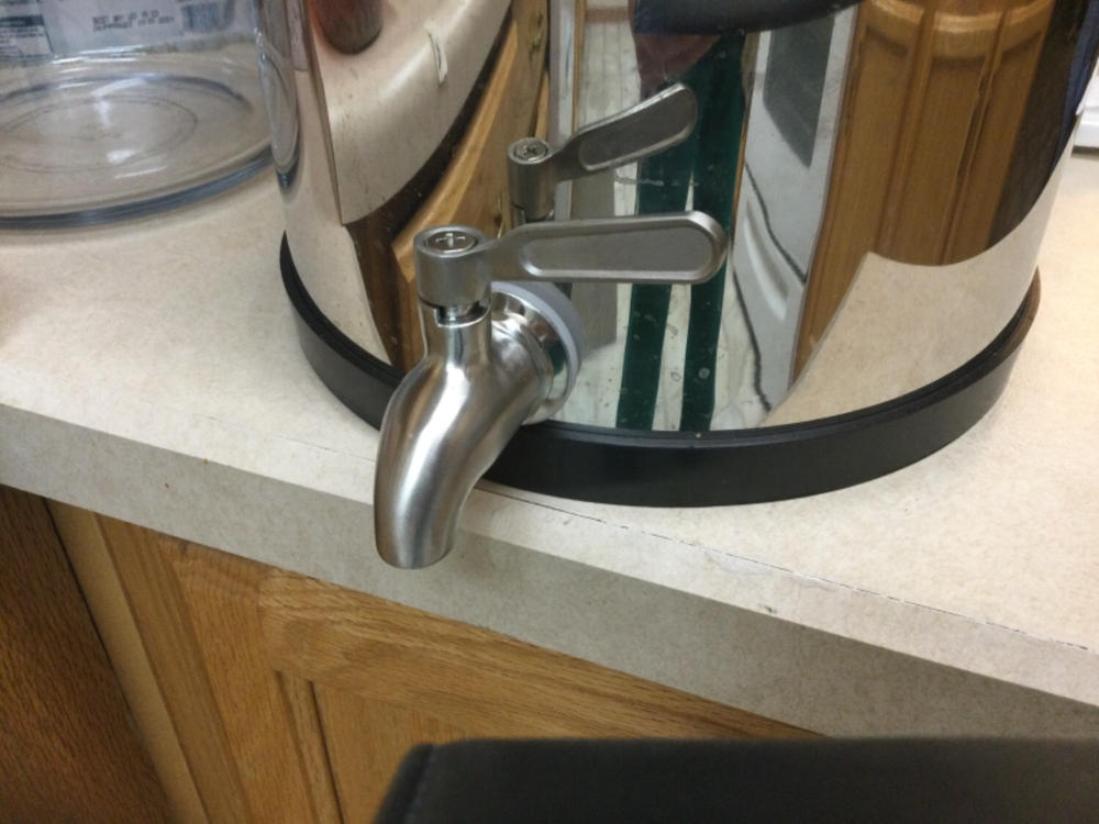 Alexapure Pro Stainless Steel Spigot - Customer Photo From Garnet Olson