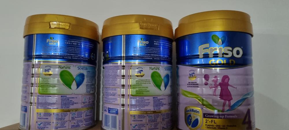 Friso Gold 4 Growing Up Milk with 2-FL 900g for Toddler 1+ years Milk Powder (Subscription Bundle of 3) - Customer Photo From Subbaiyan Neppoliyan