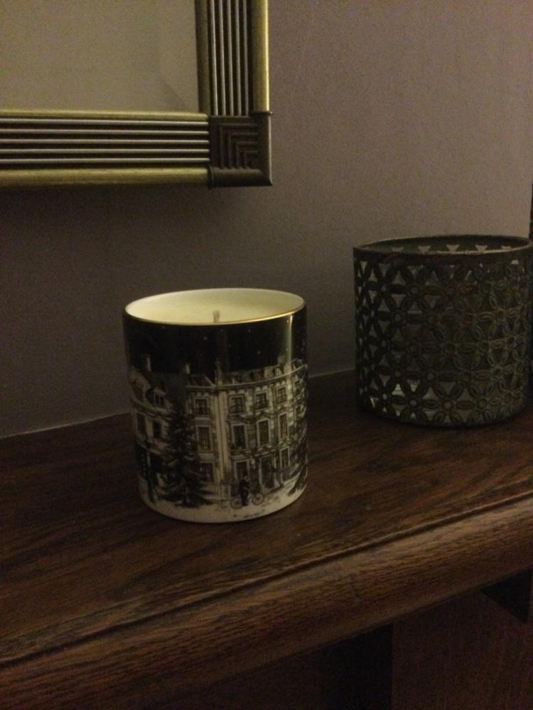 The Starry Night Ceramic Candle - Customer Photo From Nicola Waterhouse