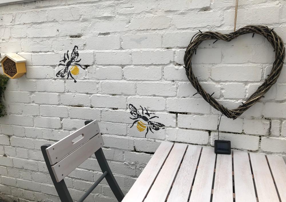 Brick Stencil  Bee's Baked Art Supplies and Artfully Designed