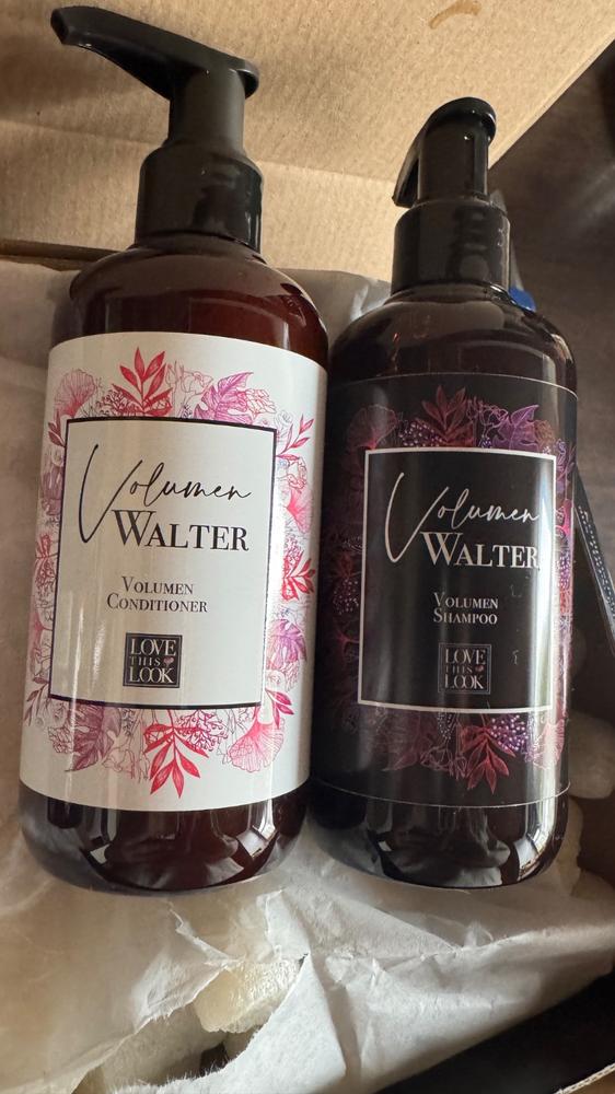 Volumen Walter Shampoo + Conditioner - Customer Photo From Katarina Woller