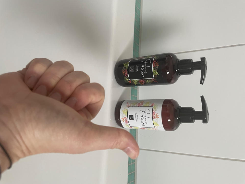 Hans Glanz Shampoo + Conditioner - Customer Photo From Franziska Reber