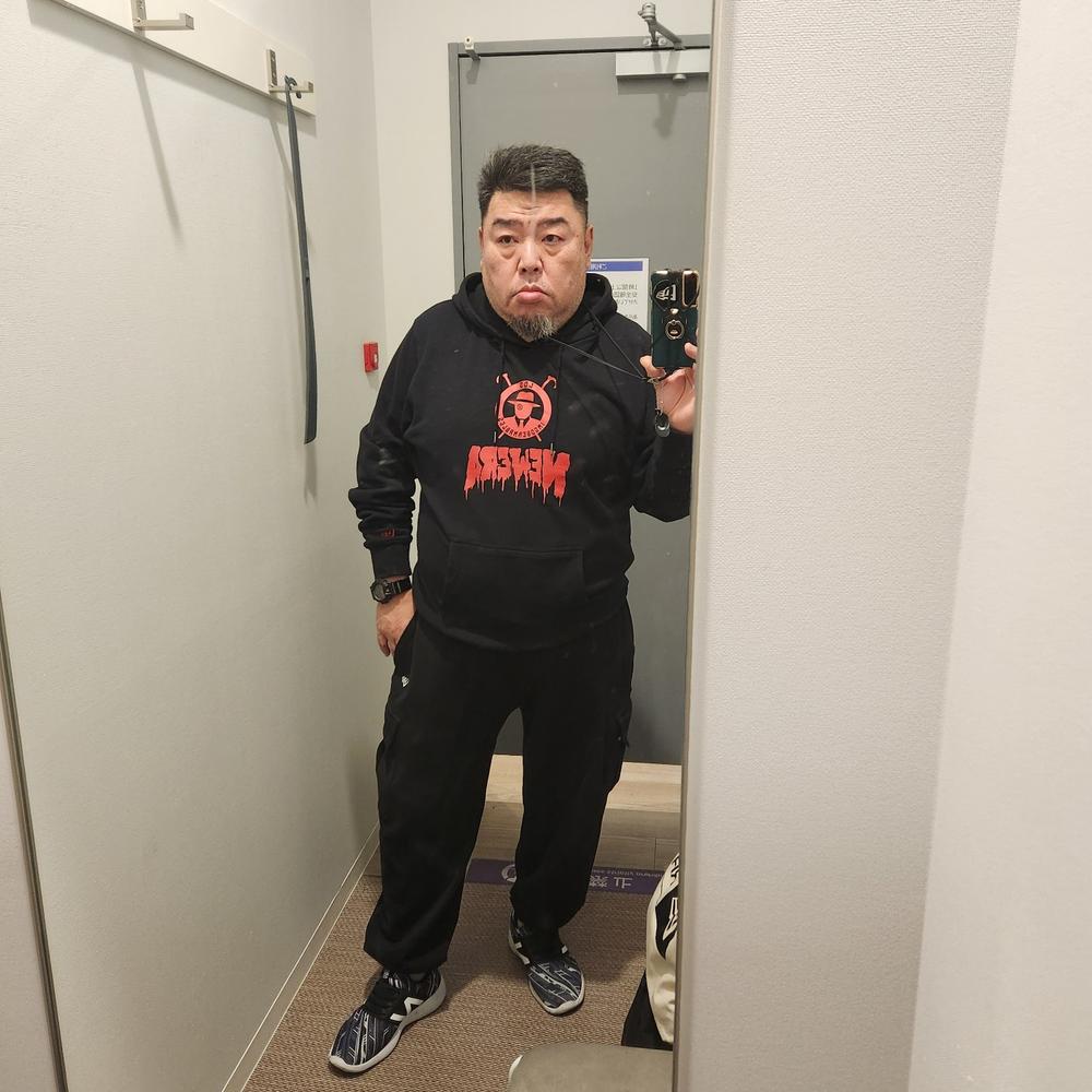 オーバーサイズド スウェット カーゴパンツ BLACK LABEL FW24