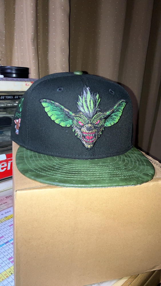 59FIFTY GREMLINS グレムリン ブラック グリーンバイザー