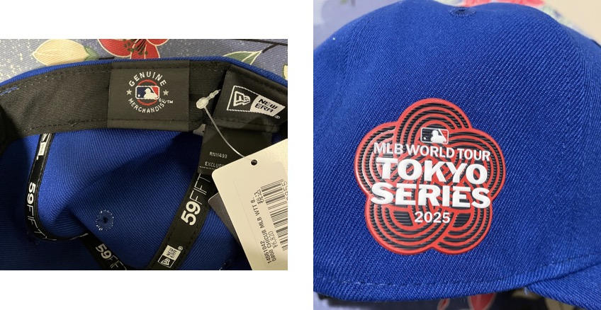 59FIFTY MLB TOKYO SERIES 2025 シカゴ・カブス ライトロイヤル