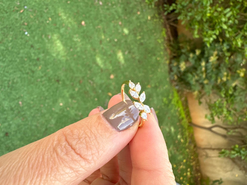 Leaf Ring - Freya - Customer Photo From Anonymous