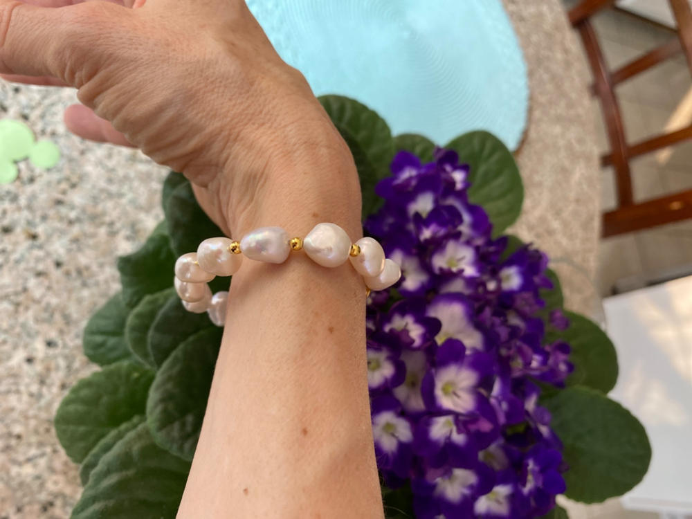 Pearl Bracelet - Ingrid - Customer Photo From Anonymous