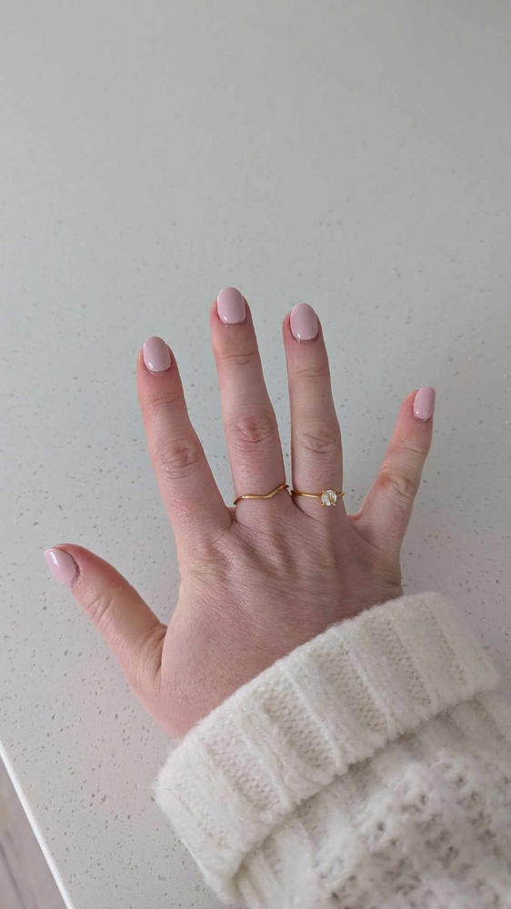 Organic Ring - Runa - Customer Photo From Abby Bainbridge-Welch