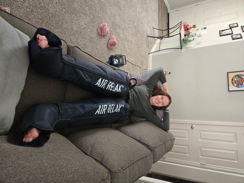 AIR RELAX CLASSIC AR-2.0 LEG RECOVERY SYSTEM (110V US PLUG - TYPE A) - Customer Photo From Adam Whitney