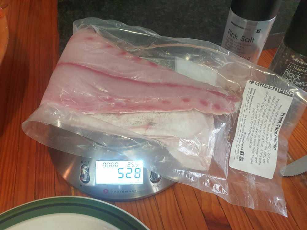 Cape Salmon Fillets | Fresh Fish Box | Caught in Struisbaai - Customer Photo From John G.