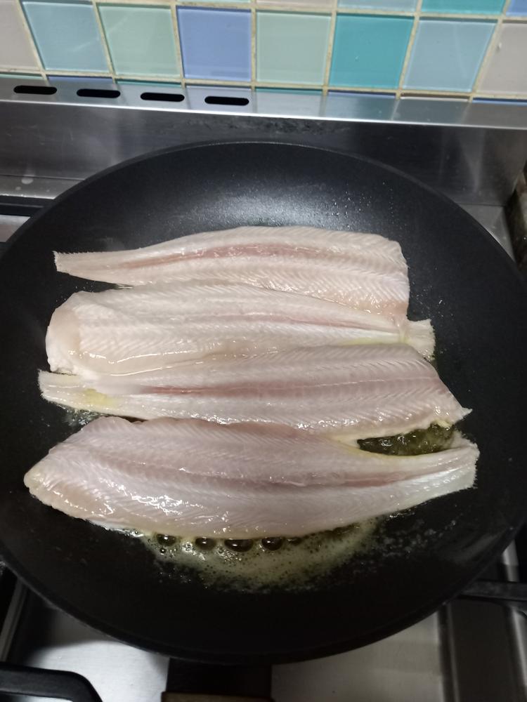 East Coast Sole | Frozen Box | Wild caught | x12 - Customer Photo From Angie P.