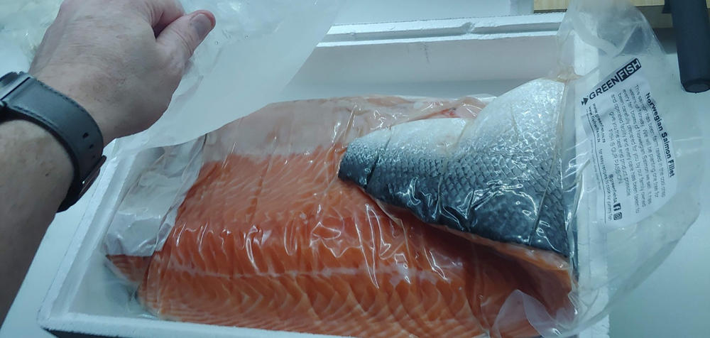 Norwegian Salmon Fillet | Fresh Fish Box | Cultivated | 2kg - Customer Photo From Wayne G.