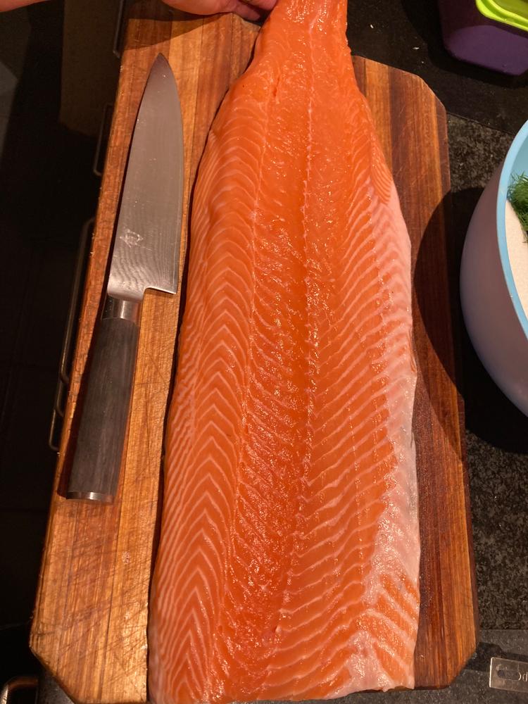 Norwegian Salmon Fillet | Fresh Fish Box | Cultivated | 2kg - Customer Photo From Mark 