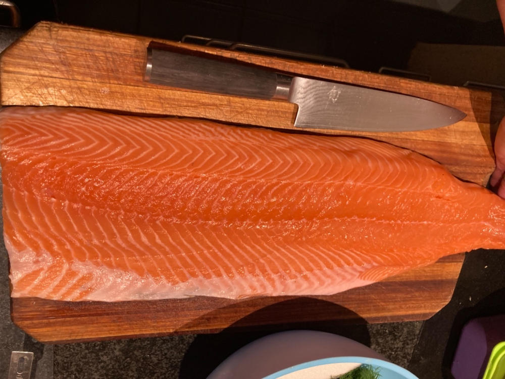 Norwegian Salmon Fillet | Fresh Fish Box | Cultivated | 2kg - Customer Photo From MARK C.