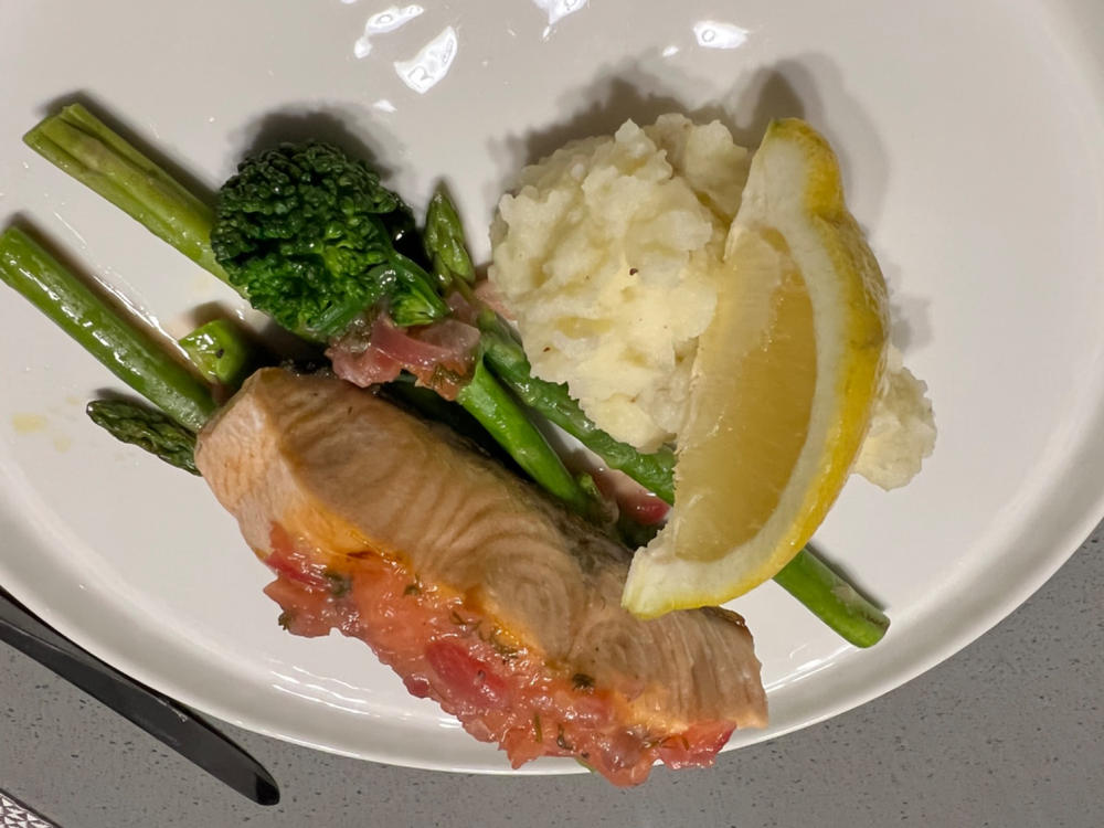 Norwegian Salmon Portions | Frozen Box | Cultivated | x4 - Customer Photo From Shannon S.
