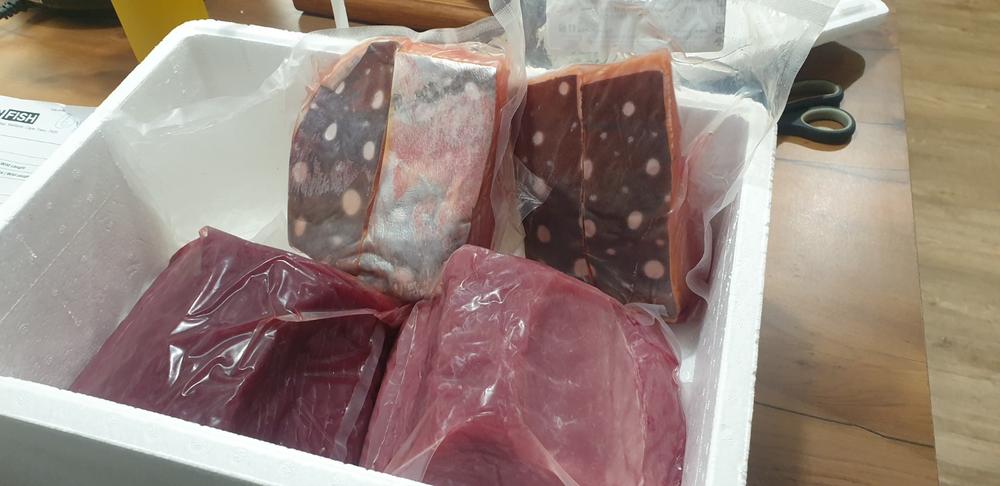 Moonfish Steaks | Opah | Fresh Fish Box | Wild caught - Customer Photo From Genene S.