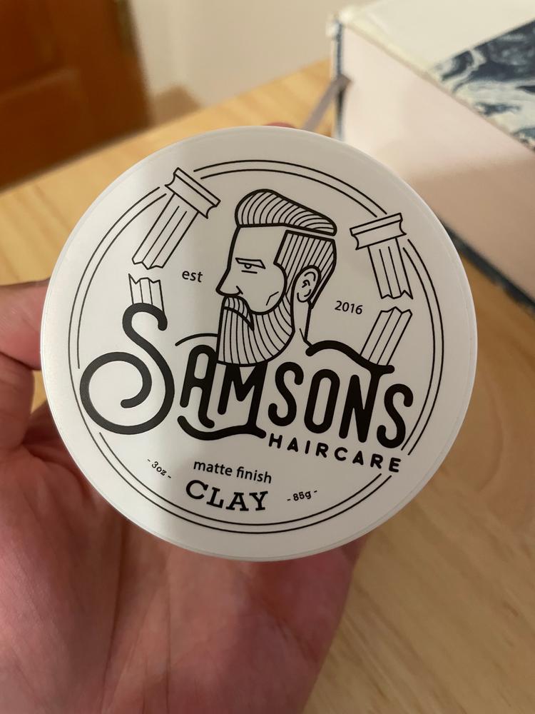 Matte Finish Clay Pomade - Customer Photo From Tim
