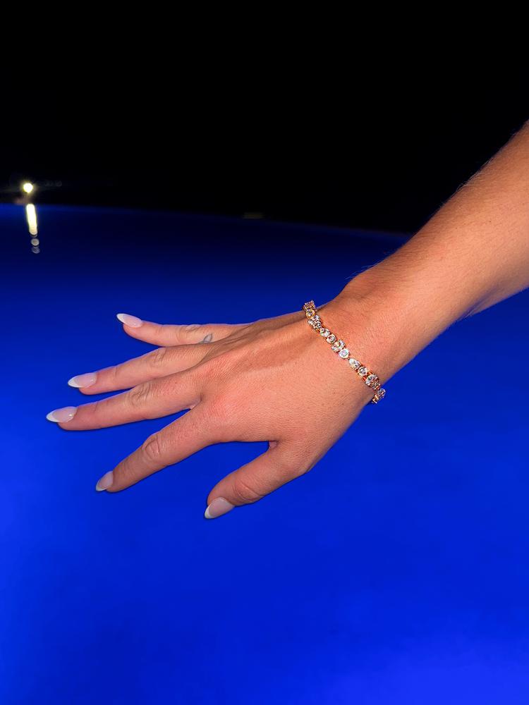 Billie CZ Tennis Bracelet - Customer Photo From Tatiana