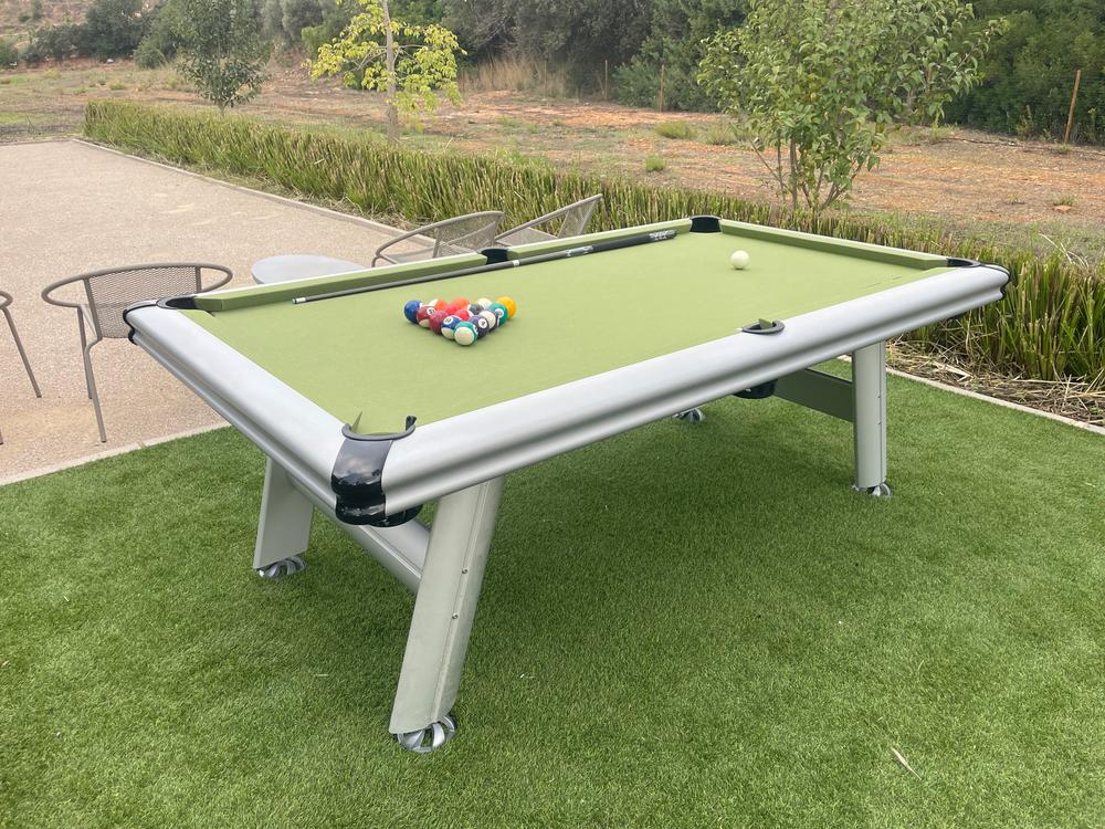 Blackwood Pool Table Outdoor 8’ - Customer Photo From Juju