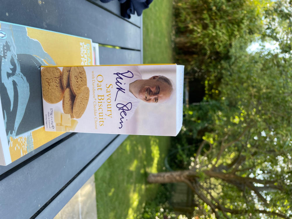 Rick Stein Davidstow Cheddar Cheese Oat Biscuits (170g) - Customer Photo From Mike W.