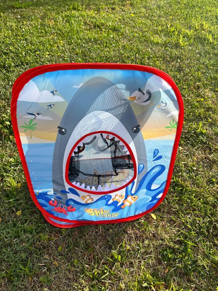 Shark Frenzy | 2-In-1 Bean Bag Toss Game For Kids - Customer Photo From Kim ponzurickKim ponzurick