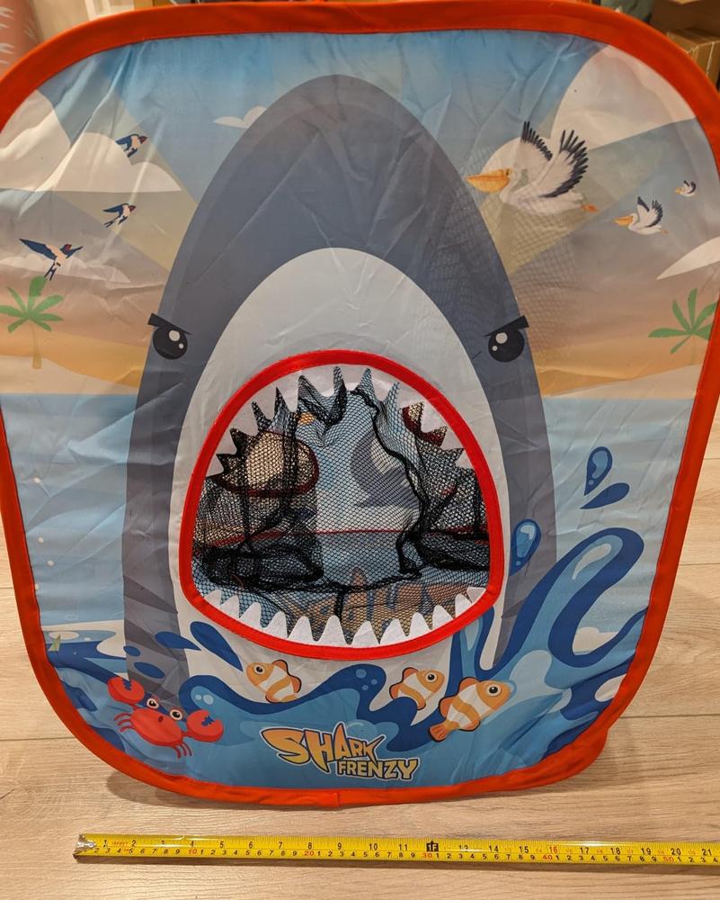 Shark Frenzy | 2-In-1 Bean Bag Toss Game For Kids - Customer Photo From NYNY