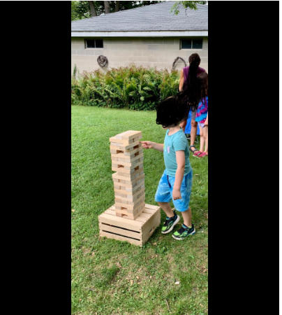 Giant Tower Game - Customer Photo From Judy S