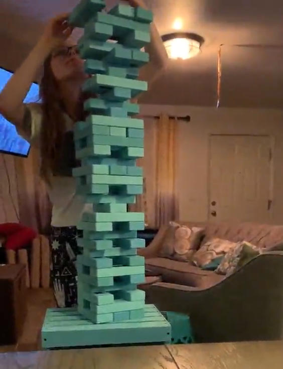 Giant Tower Game - Customer Photo From Preti