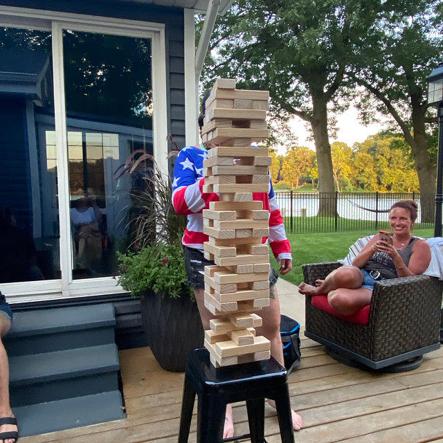 Giant Tower Game - Customer Photo From Jody K