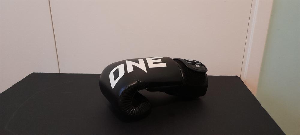 ONE x Fairtex Boxing Gloves (Black) - Customer Photo From Jose