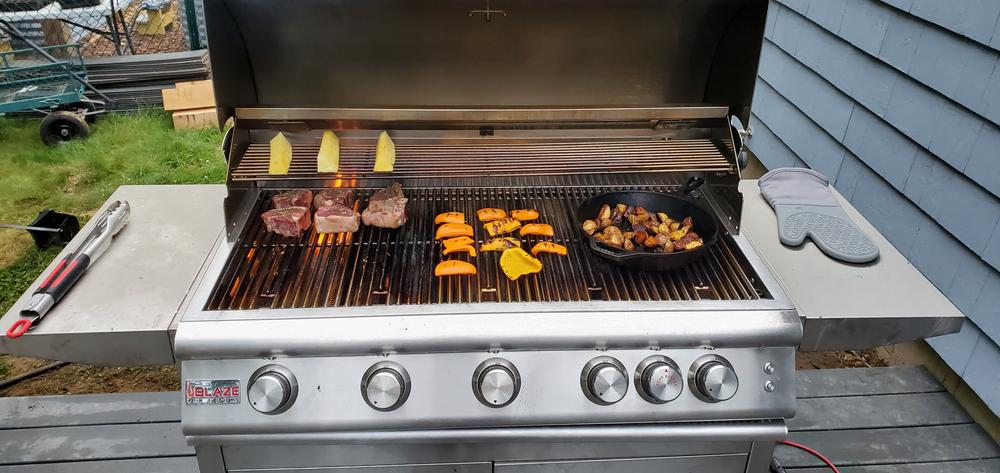 Blaze 40" 5-Burner LTE Built-In Gas Grill with Lights - Customer Photo From Joshua Johnston