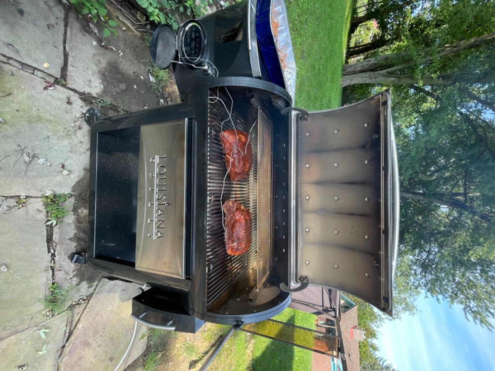 Louisiana Grills LG1200FL Founders Legacy Series with WIFI Control - Pellet Grill - Customer Photo From Justin Verno 