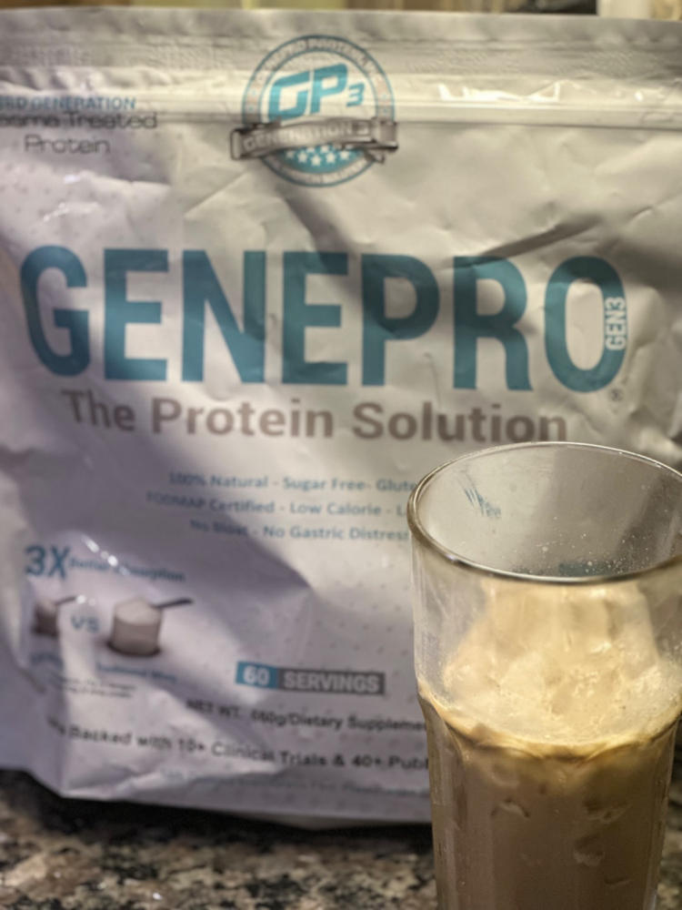 GENEPRO G3 100% FLAVORLESS PROTEIN (The Original but Better) - Customer Photo From MARY North