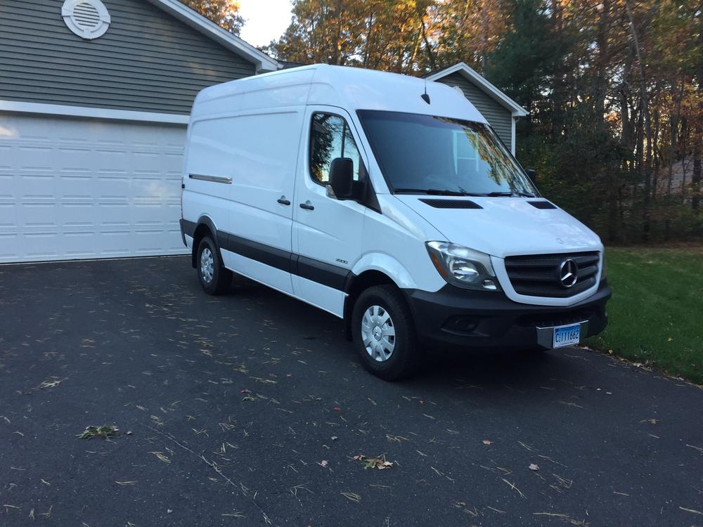 Mercedes Deluxe Wheel Covers for Sprinter 2500 w/Steel Wheels 2007-2023 - Customer Photo From Alex N.