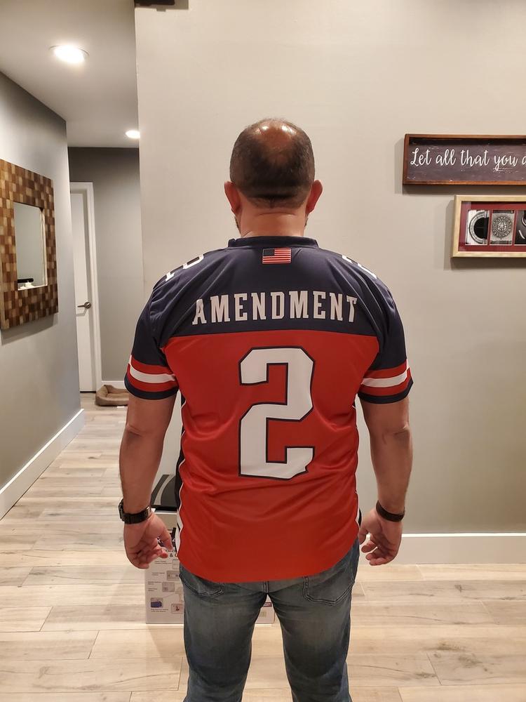 Team America 2nd Amendment Baseball Jersey