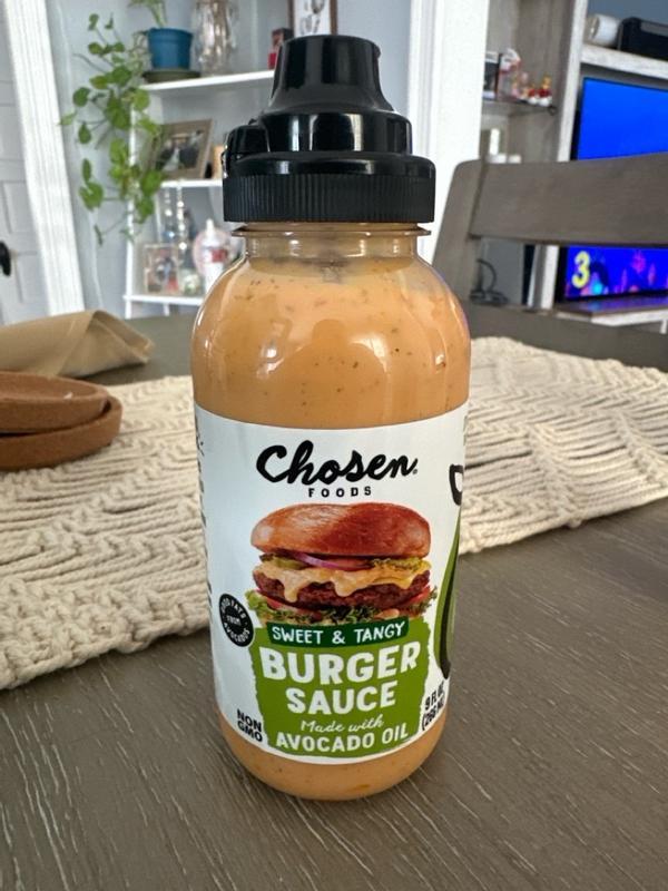 Burger Sauce made with 100% Pure Avocado Oil - Customer Photo From 