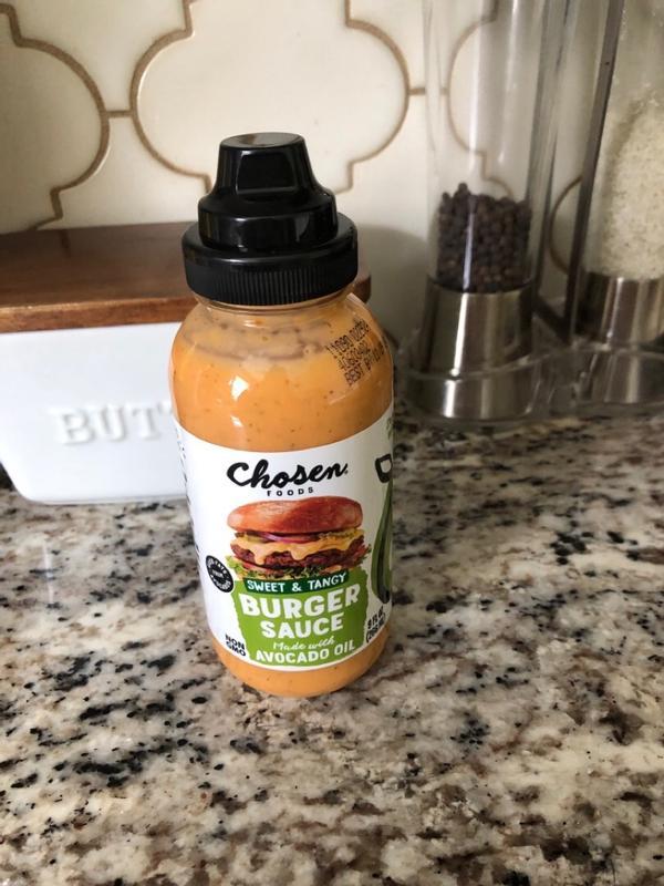 Burger Sauce made with 100% Pure Avocado Oil - Customer Photo From 