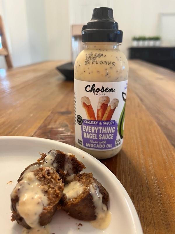 Everything Bagel Sauce made with 100% Pure Avocado Oil - Customer Photo From
