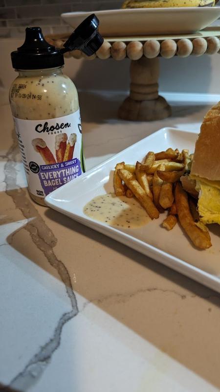 Everything Bagel Sauce made with 100% Pure Avocado Oil - Customer Photo From