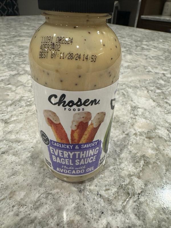 Everything Bagel Sauce made with 100% Pure Avocado Oil - Customer Photo From