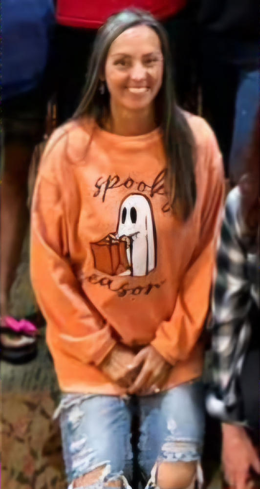 Spooked Ribbed Sweatshirt - Customer Photo From Mary N.