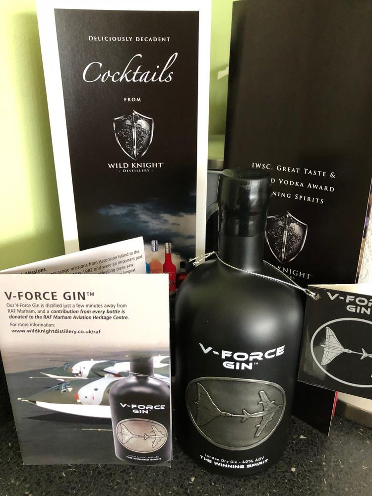 RAF V-Force Gin - Special Commemorative Edition, 50cl - Customer Photo From Anthony Newman