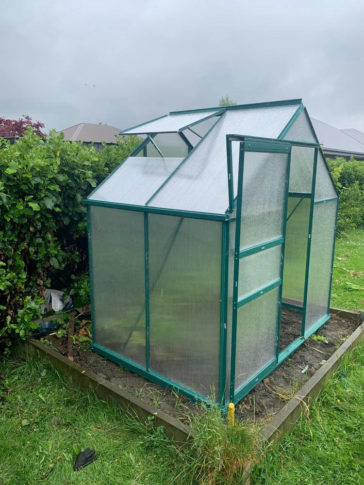 Greenhouse 6 x 4ft - Customer Photo From Juanita Wilson